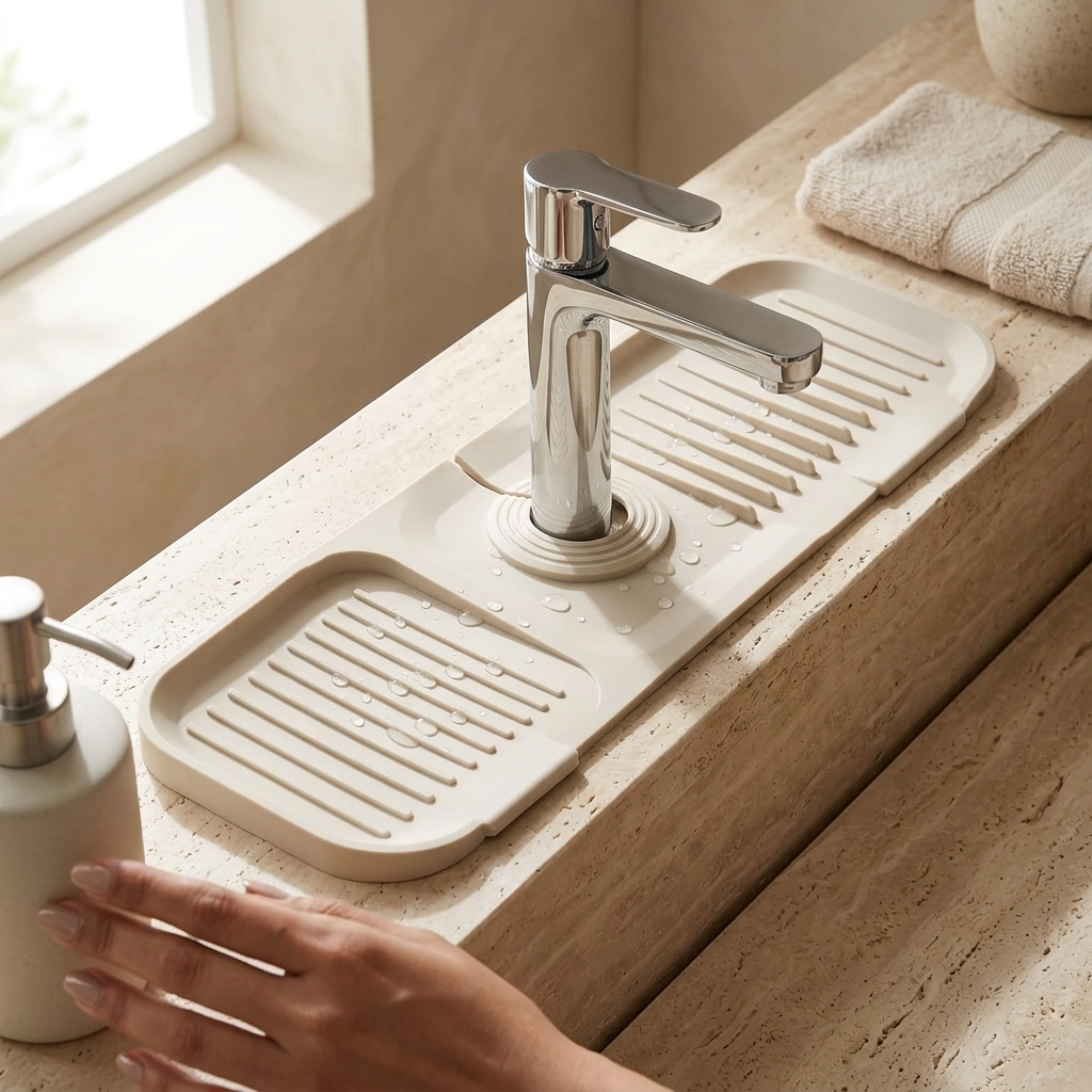 AquaGrip - Non-Slip Sink Silicone Mat