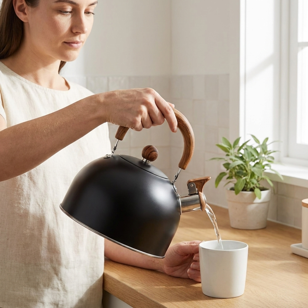 PureBoil - Stainless Steel Whistling Kettle