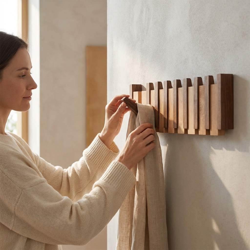 Hanger Maestro - Piano Key Wooden Coat Rack