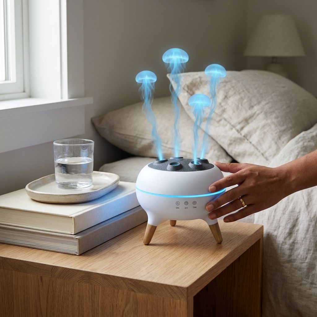 JellyMist - Jellyfish Aroma Diffuser with Remote Control